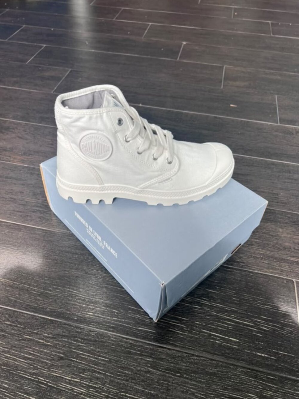 Palladium Canvas Lace-Up Boots